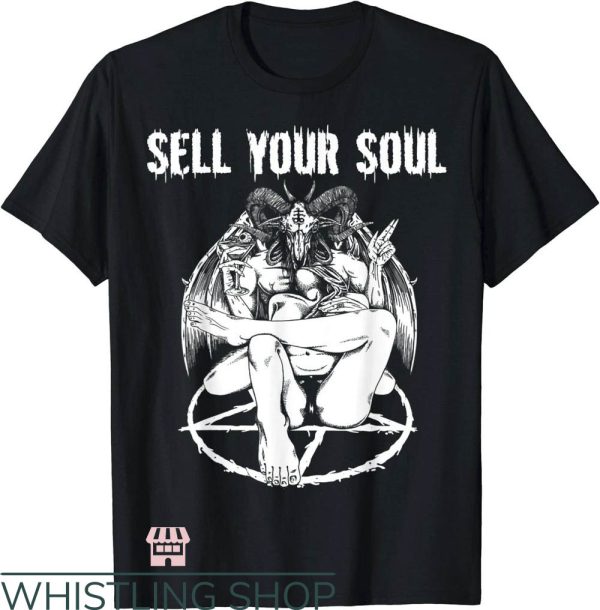 Sell Your Soul T-Shirt Nun And Satan Drinking Shirt