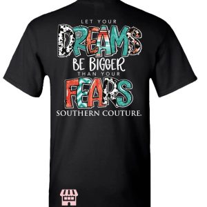 Simply Southern Youth T-Shirt Classic Dreams Be Bigger Gift