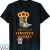 Smooth As Tennessee Whiskey T-Shirt Cow