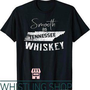 Smooth As Tennessee Whiskey T-Shirt Home State Vintage Skull