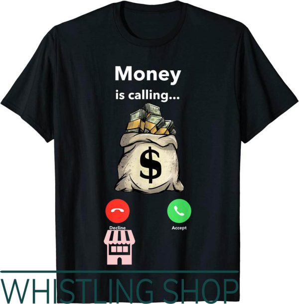 Sniper Gang T-Shirt Money Calling Ster Entrepreneur Christma