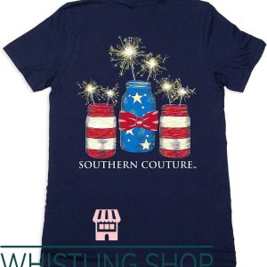 Southern Couture T-Shirt Classic Mason Sparklers Classic Fit