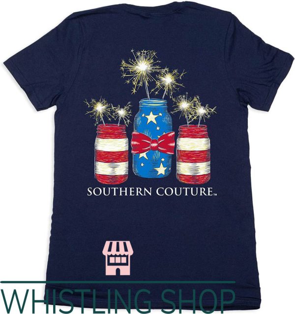 Southern Couture T-Shirt Classic Mason Sparklers Classic Fit