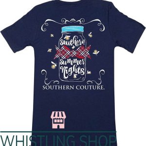 Southern Couture T-Shirt SC Classic Summer Nights Fireflies