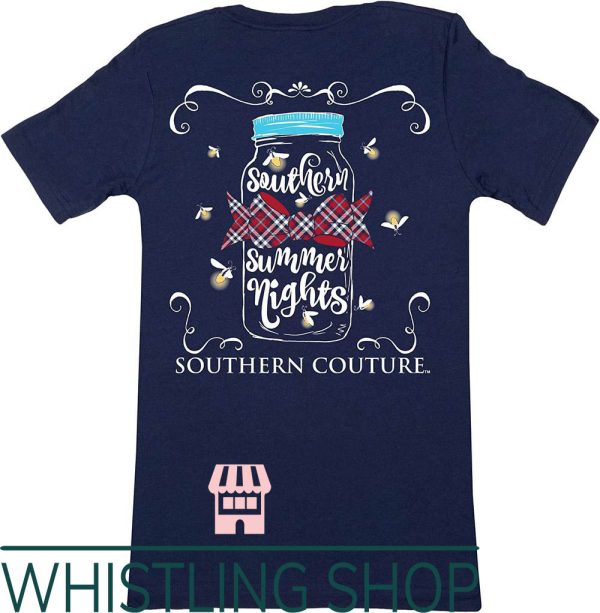 Southern Couture T-Shirt SC Classic Summer Nights Fireflies