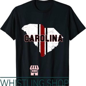 Southern Couture T-Shirt Vintage Carolina Map