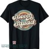 Speech Therapy T Shirt Crew Hello Back To School