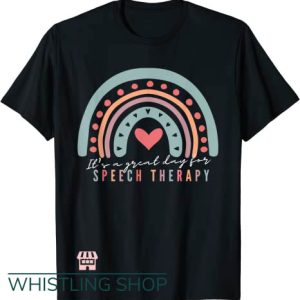 Speech Therapy T Shirt Crew School