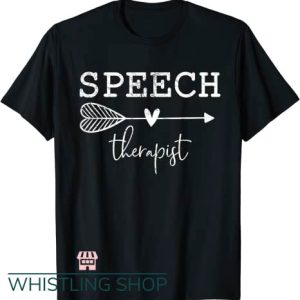 Speech Therapy T Shirt Gift for Language Pathology