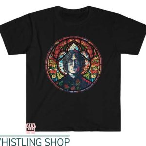 Stained Glass T Shirt John Lennon Stained Glass Shirt