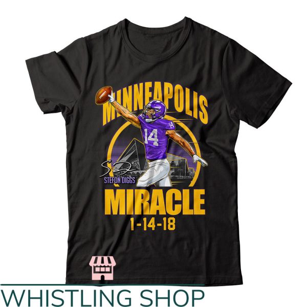 Stefon Diggs T-Shirt Minneapolis Miracle Stefon Diggs