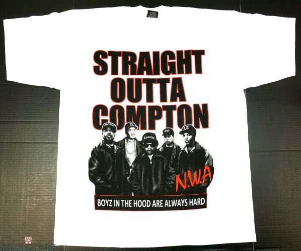 Straight Outta Compton T-shirt Member Of Rap And Hiphop NWA