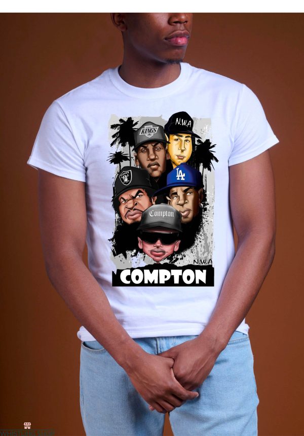 Straight Outta Compton T-shirt Member Of Rap NWA Painting