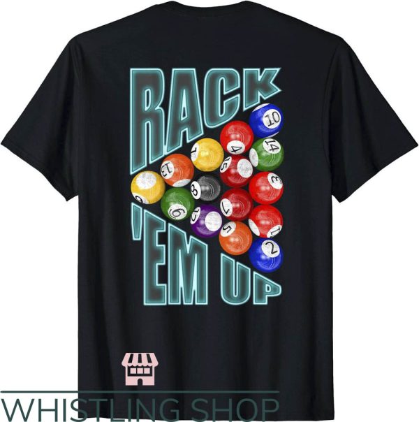 Stussy 8 Ball T-Shirt Rack Em Up Eight Ball