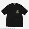 Stussy Dollie Pigment Dyed T-shirt Black