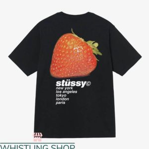 Stussy Dice T shirt Stussy Strawberry T shirt 2
