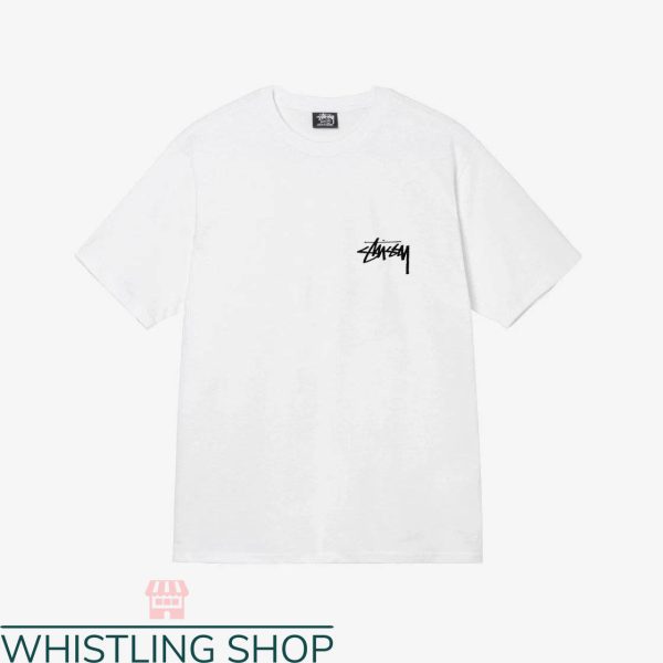 Stussy Dice T-shirt Stussy Withered Flower T-shirt