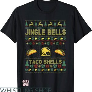 Taco Bell T-Shirt Christmas Jingle Bells Taco Shells Funny