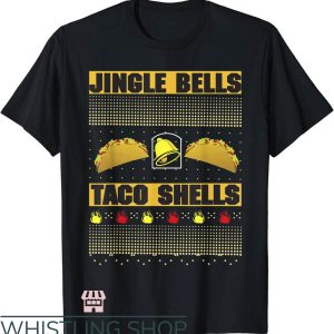 Taco Bell T-Shirt Mexican Food Jingle Bells Taco Shells