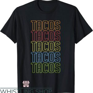 Taco Bell T-Shirt Retro Tacos Vintage Tuesday Art Shirt