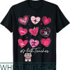 Teacher Valentine T-Shirt Funny Math Day Math Lover Pi