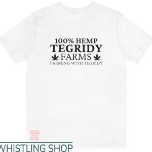 Tegridy Farms T Shirt 100% Hemp Marijuana Tegridy Tee
