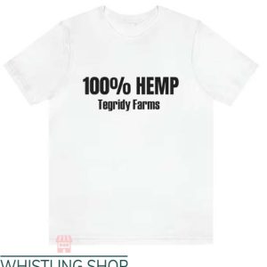 Tegridy Farms T Shirt Funny Farmer 100% Hemp T Shirt