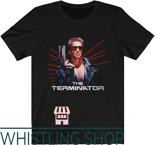 Terminator 2 T-Shirt Arnold Schwarzenegger Robot Cyborg