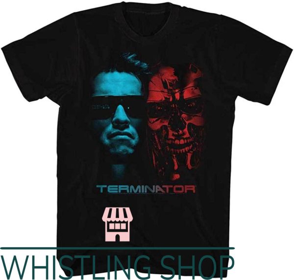 Terminator 2 T-Shirt Designs Faces