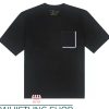 The Bar T-Shirt Tencel Border Pocket