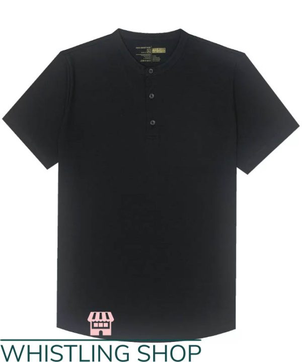 The Bar T-Shirt Tencel Pima Button