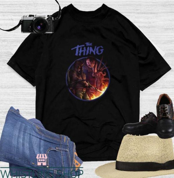 The Thing T Shirt The Thing Shirt Fan Gifts Movie Tee