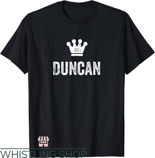 Tim Duncan T-Shirt The Crown Of King Basketball Sports NBA