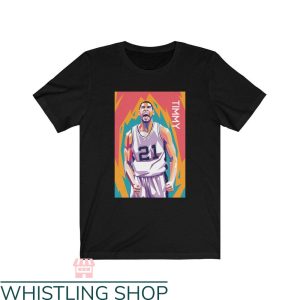 Tim Duncan T-Shirt Tim Duncan Pop Art NBA T-Shirt