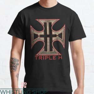 Triple Hhh T-shirt WWE Triple H Logo T-shirt
