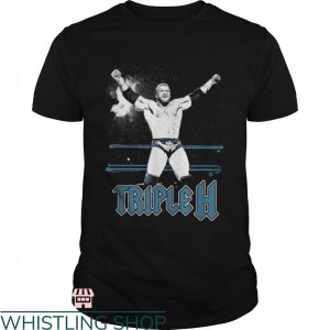 Triple Hhh T-shirt WWE Triple H Mist Spray T-shirt