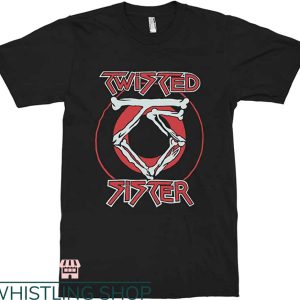 Twisted Sister T shirt Twisted Sister Band Logo T shirt 1