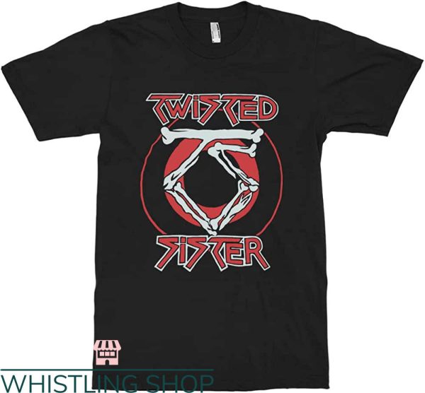 Twisted Sister T-shirt Twisted Sister Band Logo T-shirt