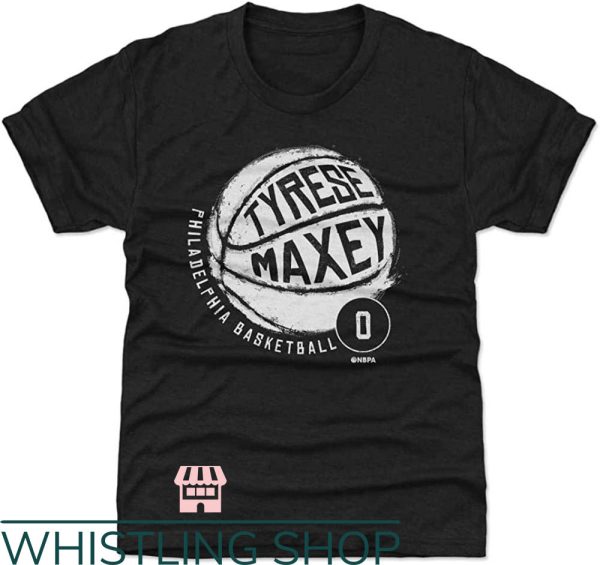 Tyrese Maxey T-Shirt Tyrese Maxey Philadelphia Basketball