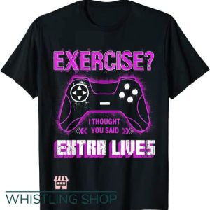 Unblocked Games 67 T Shirt Extra Lives Funny