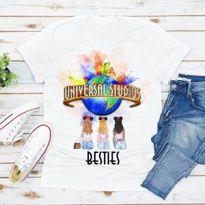Universal Studios Ideas T-shirt Universal Triple Fan Girls