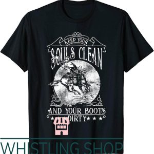 Urban Cowboy T-Shirt Country Saloon Western Rodeo Gift Idea