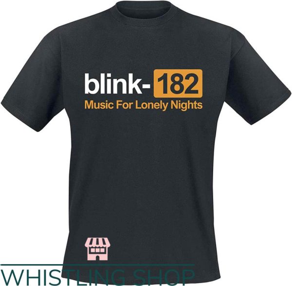 Vintage Blink 182 T-Shirt Lonely Nights T-Shirt Trending