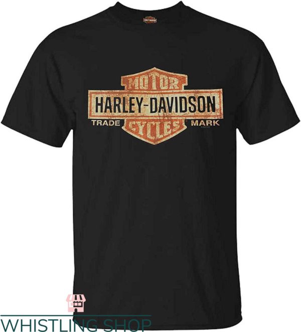 Vintage Harley Davidson T-shirt Motorcycles Trade Mark Shirt