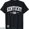 Vintage Kentucky T-Shirt EST KY 1972 Football Shirt NFL