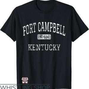 Vintage Kentucky T-Shirt Fort Campbell Kentucky T-Shirt NFL