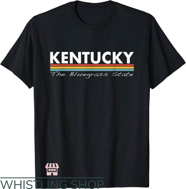 Vintage Kentucky T-Shirt Kentucky Vintage Retro Stripes Tee