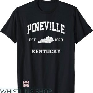 Vintage Kentucky T-Shirt Pineville Kentucky Athletic Tee NFL