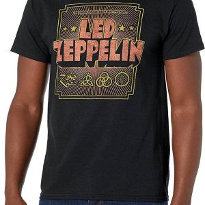 Vintage Led Zeppelin T-Shirt Legend English Rock Band 70s