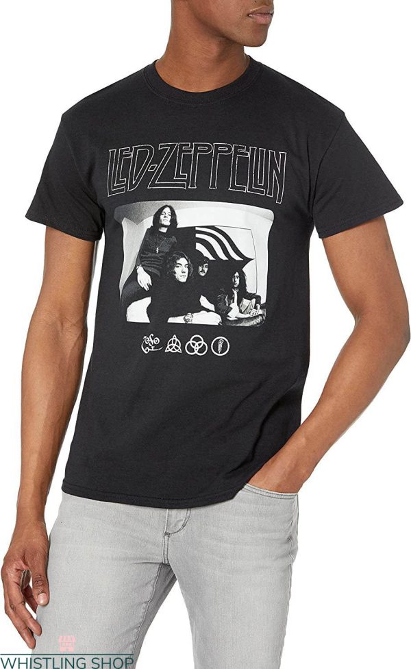 Vintage Led Zeppelin T-Shirt Member Led Zeppelin Cool Rock